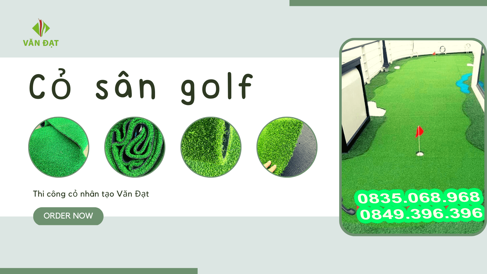 Hướng dẫn lắp đặt cỏ nhân tạo sân golf chất lượng cao ở Đồng Nai - 2023