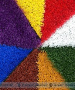 Cỏ nhân tạo màu