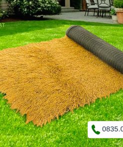 Lựa chọn cỏ rơm nhân tạo trong trang trí