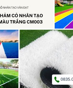 CỎ NHÂN TẠO MÀU TRẮNG CM003