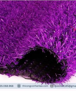 CỎ NHÂN TẠO MÀU TÍM CM005