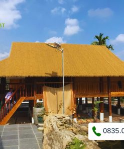 Mái nhà tranh hiện đại