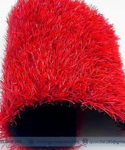 CỎ NHÂN TẠO MÀU ĐỎ CM002