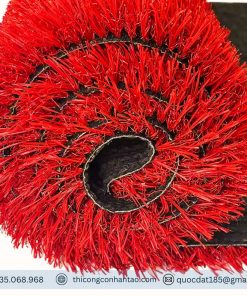 CỎ NHÂN TẠO MÀU ĐỎ CM002