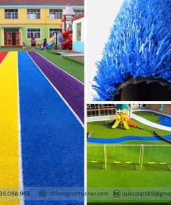 CỎ NHÂN TẠO MÀU XANH DƯƠNG