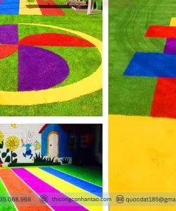 CỎ NHÂN TẠO MÀU TÍM