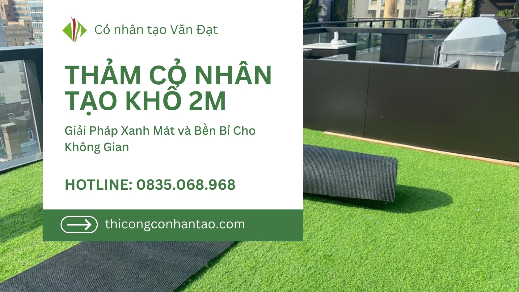 Thảm Cỏ Nhân Tạo Khổ 2m: Giải Pháp Xanh Mát và Bền Bỉ Cho Không Gian
